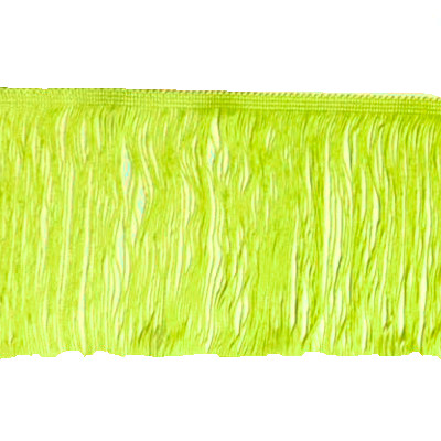 Neon színű vágott végű rojt 15 cm  hosszú - GIALLO